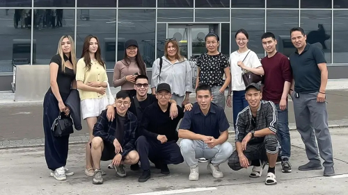 Коллектив отправился на ВЭФ